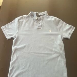 Light blue polo shirt great condition.